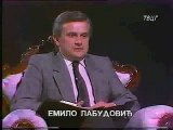 Slavko Perović  20.11.1992.g. RTVCG dio 1.