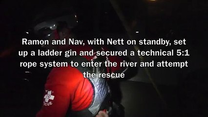 S.M.A.R.T. Rescue #12-98, Young raccoons trapped in the L.A. River