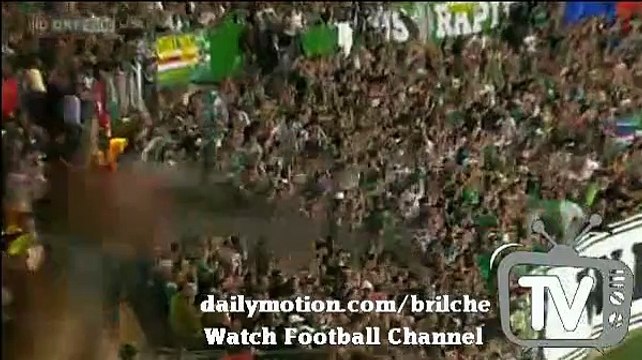 Goal Beric Rapid Wien vs Ajax 2-2 Champions League 2015 HD
