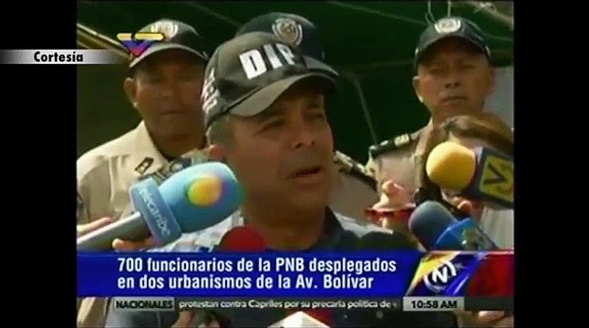 PNB aseguró incautar armas y productos básicos en la Misión Vivienda de la Av. Bolívar