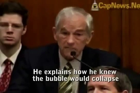 Ron Paul accurately predicts the US economic meltdown 10 years ago