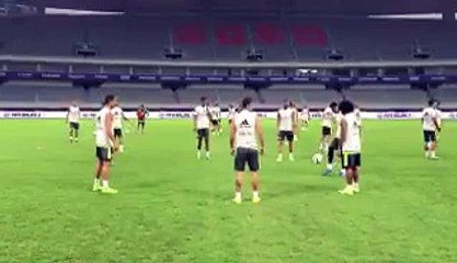 Cristiano Ronaldo Casually Produces Awesome Piece of Skill During Training