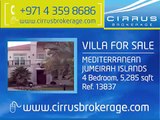 Dubai villa for Sale: 4 bed in Jumeirah Islands