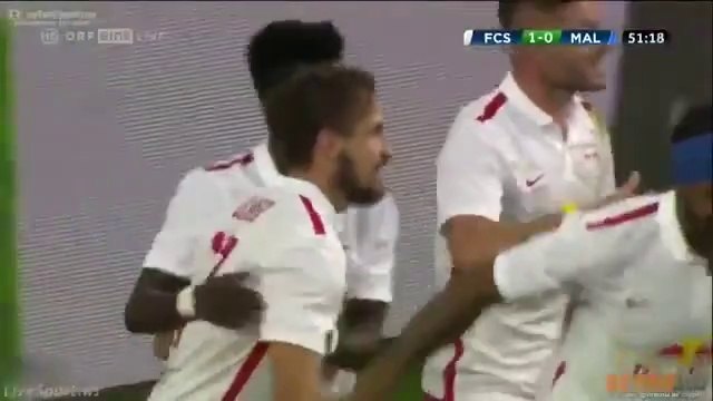 Andreas Ulmer Amazing Goal | Red Bull Salzburg 2-0 Malmö FF 29-07-2015 (UCL)