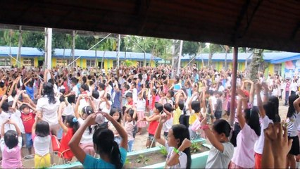 The July 22, 2015 Shake Drill on Earthquake preparedness. Vamos Isabela!