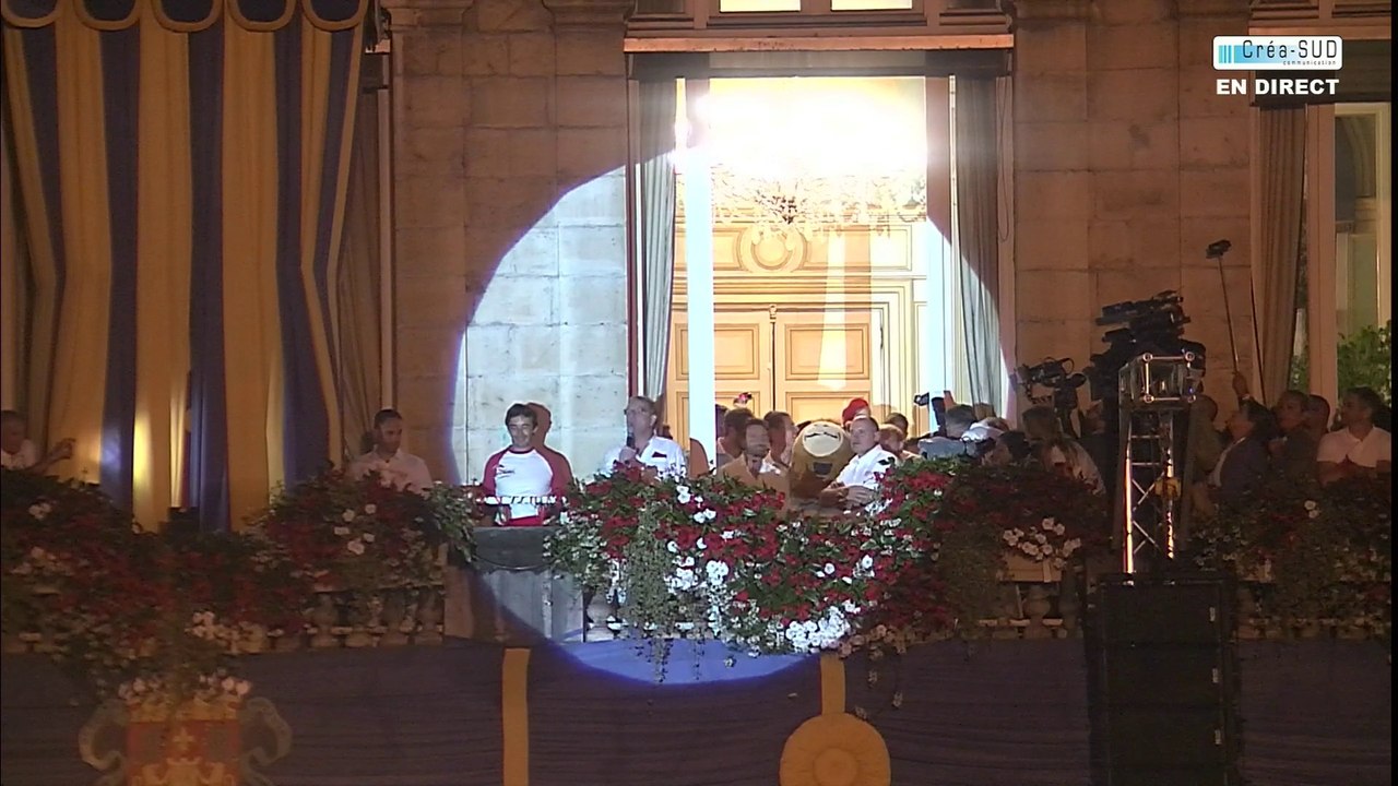 Cérémonie d'ouverture des Fêtes de Bayonne 2015