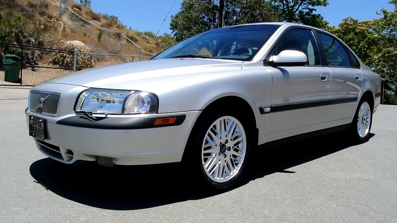 2001 Volvo S80 T6 Executive 1 OWNER Twin Charged V6 16K Original Miles