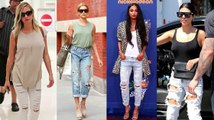 The Kardashians, Kristin Cavallari & More Rock Ripped Jeans