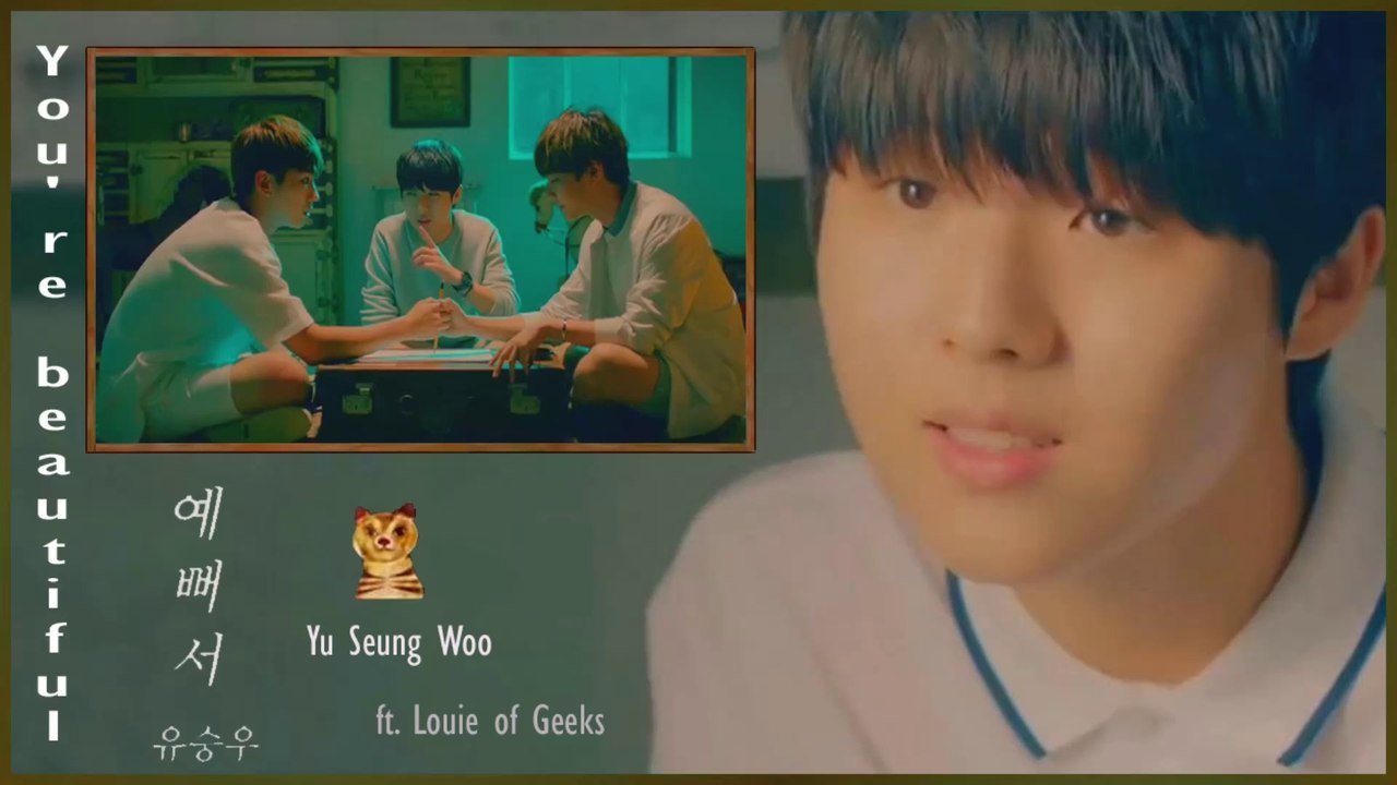 Yoo Seung Woo ft. Louie of Geeks - You're beautiful k-pop [german Sub]