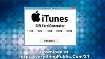 free Apple iTunes gift card codes generator  Proof by Henry Martinez