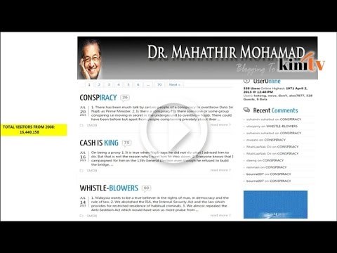 Rafizi cabar Najib, Umno sekat chedet.cc juga