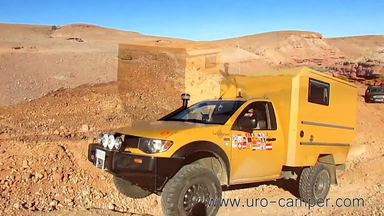Mitsubishi L200 4x4 Expedition Vehicle Camper Wohnkabinen Adventure Dakar