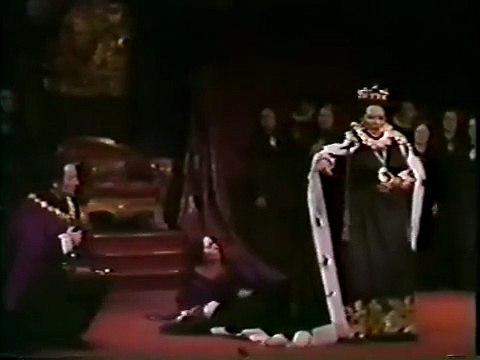 Montserrat Caballe Quel sangue versato Final Scene Roberto Devereux