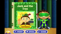 Super Why Story Book Creator Jack and the Beanstalk Cartoon Animation PBS Kids Game Play W
