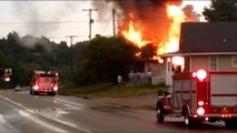 A Fire on Main St. in Mount Pleasant Ar. 72561