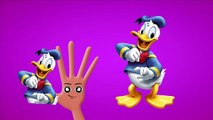 Disney Donald Duck Finger Family Nursery kids Song   Cartoon Finger Family english Nursery Rhymes