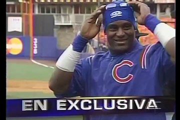 Entrevista de Sammy Sosa donde aclara todo sobre su color de piel.