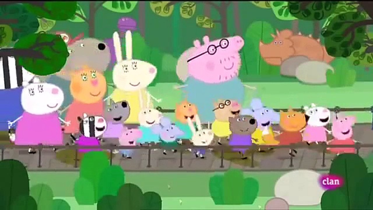 Temporada 4x16 Peppa Pig El Dinoparque Del Abuelo Rabbit Español Español