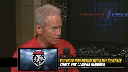 New Mexico's Bob Davie On His Starting Quarterback