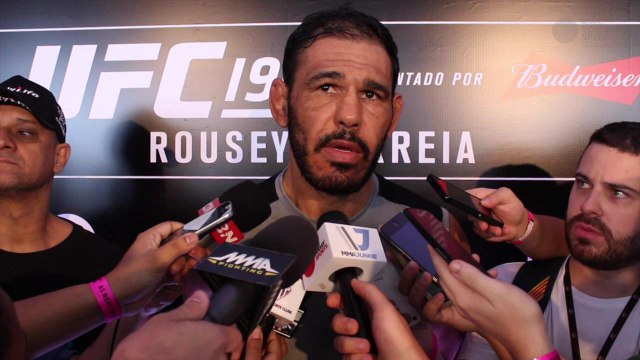 Antonio Rogerio Nogueira prepared for a rematch 10 years in the making