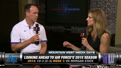 Air Force's Troy Calhoun On The Quarterback Battle