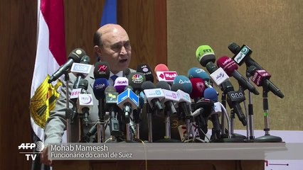 Novo canal de Suez já está pronto