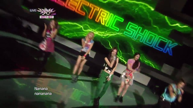 에프엑스_Electric Shock_KBS MUSIC BANK the First Half Year Special _2012.06.29