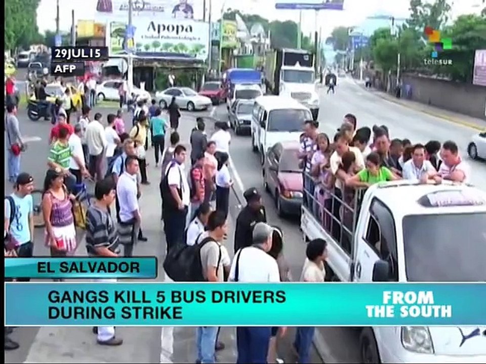 El Salvador:  President Salvador Sanchez Urges End to Transport Strike