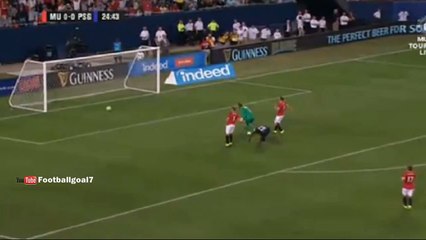 Blaise Matuidi Goal - Manchester United vs PSG 0-1 International Champions Cup 2015