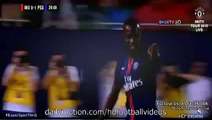 Great Goal Matuidi Man Utd 0-1 Psg | International Champions Cup 30.07.2015 HD