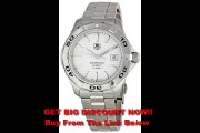 SPECIAL PRICE TAG Heuer Men's THWAP2011BA0830 Aqua Racer Analog Display Swiss Automatic Silver Watch