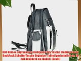 OBC Unisex Cityrucksack RuCkSaCk City Tasche Stadtrucksack BackPack SchulterTasche Organizer