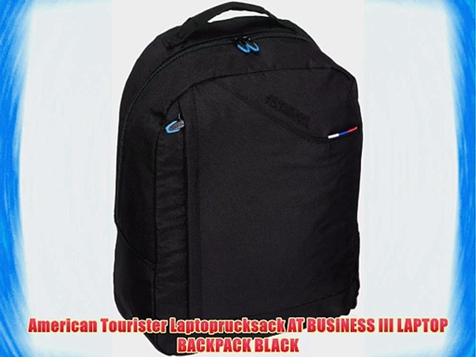 American Tourister Laptoprucksack AT BUSINESS III LAPTOP BACKPACK BLACK