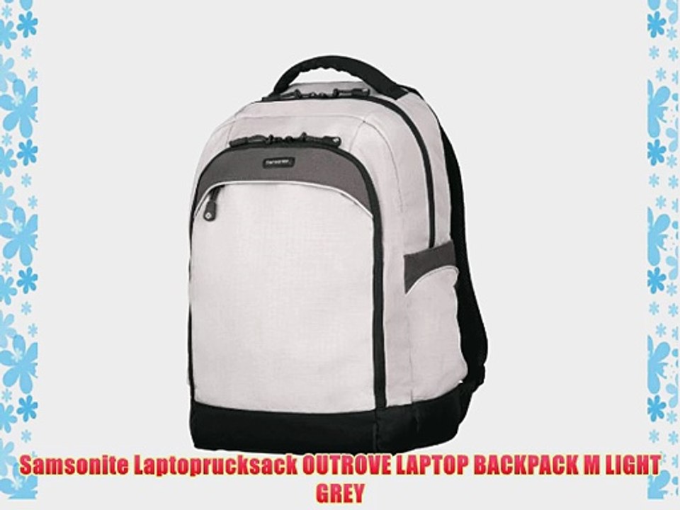Samsonite Laptoprucksack OUTROVE LAPTOP BACKPACK M LIGHT GREY
