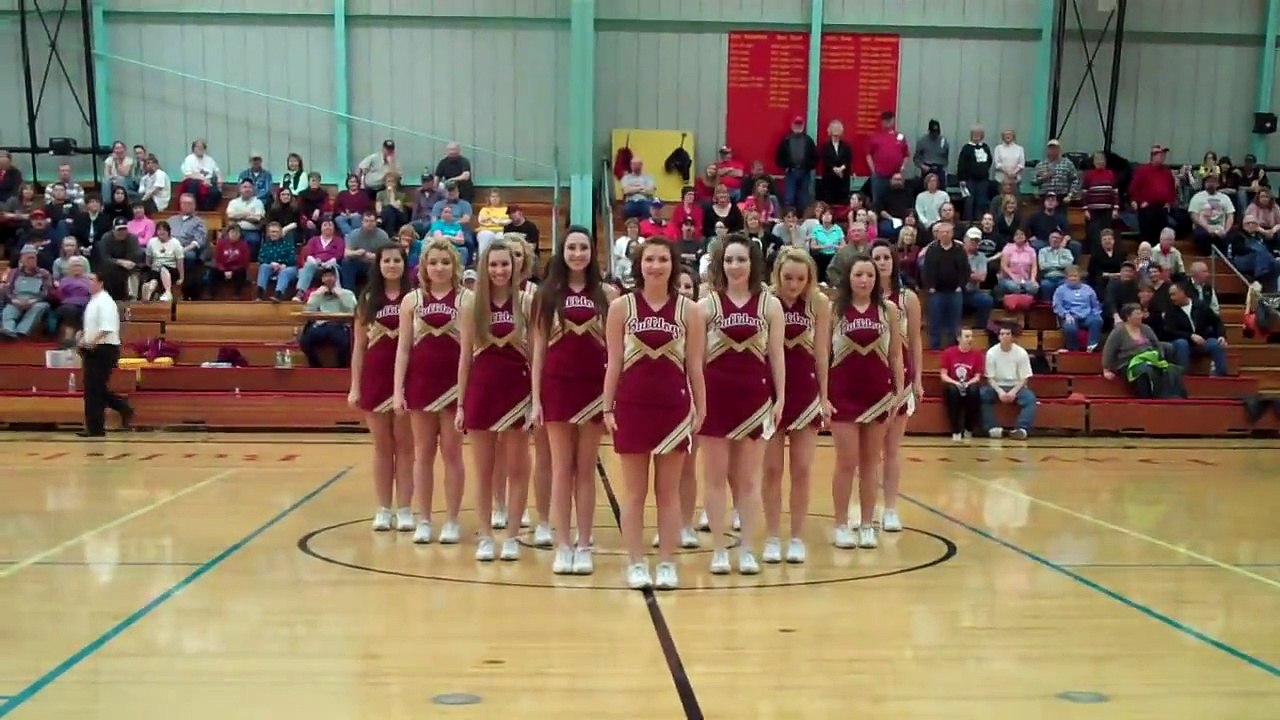 Dayton cheerleader cheer dance