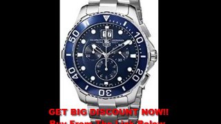 BEST BUY TAG Heuer Men's CAN1011BA0821 Aquaracer Blue Dial Watch