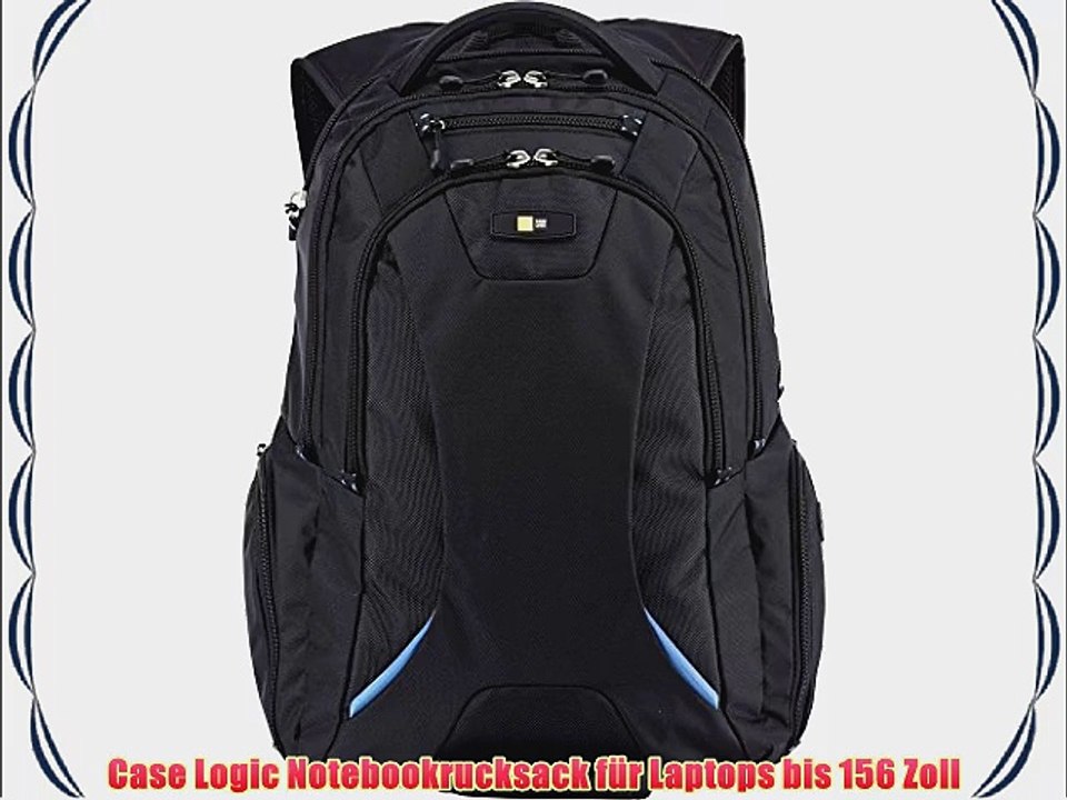 Case Logic BEBP115 Professional Sport Rucksack bis 396 cm (156 Zoll) mit Tablet-Fach schwarz