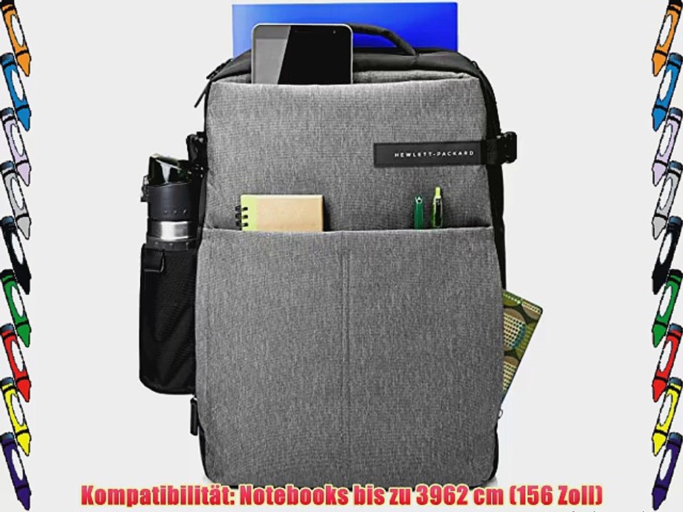 HP Signature-Rucksack 3962 cm (156 Zoll) L6V66AA grau/schwarz