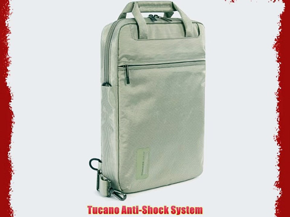 Tucano Work_out hochkant Tasche f?r Apple iPad/MacBook Pro bis 33 cm (13 Zoll) eiswei?