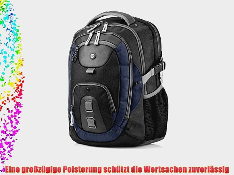 HP Premier 3 Rucksack f?r Notebook bis 396 cm (156 Zoll) H4R84AA grau/blau