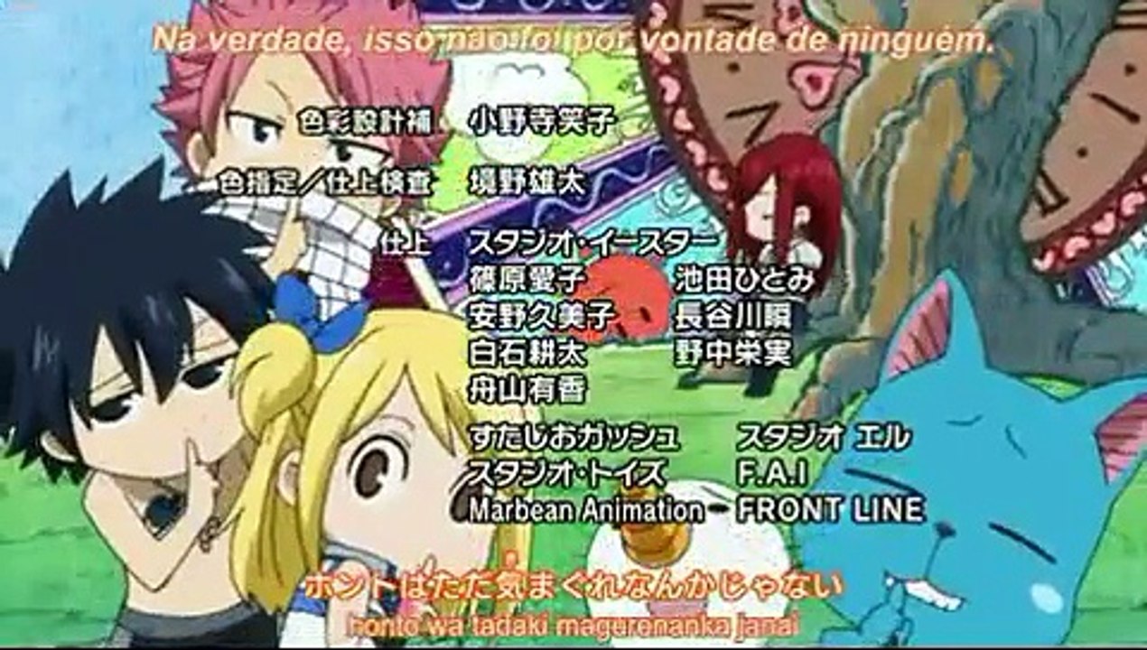 Fairy Tail ending 3 com legenda