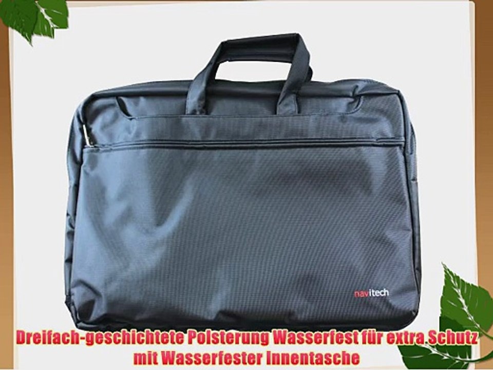 Navitech schwarzes Ultrabook / Spiel Konsole / Tablet Case Cover Tasche f?r das (Panasonic