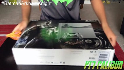 EXCLUSIVE Batman: Arkham Knight Limited Edition Steel Grey 500GB PlayStation 4 Bundle Unboxing