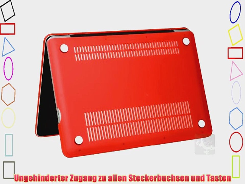 Die original GeckoCovers Apple Macbook Pro 13 338 cm (133 Zoll) H?lle Schutzh?lle Notebooktasche