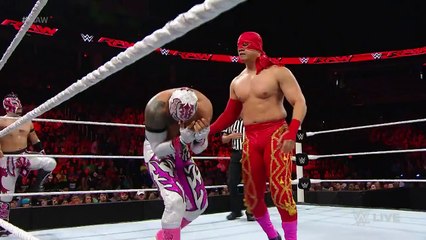 The Lucha Dragons vs. Los Matadores Raw, July 27, 2015