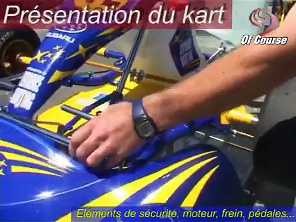 Présentation du kart - Les réglages et les vérifications d'usage