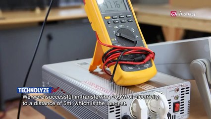 Technology to wirelessly transmit power from a 5 meter distance