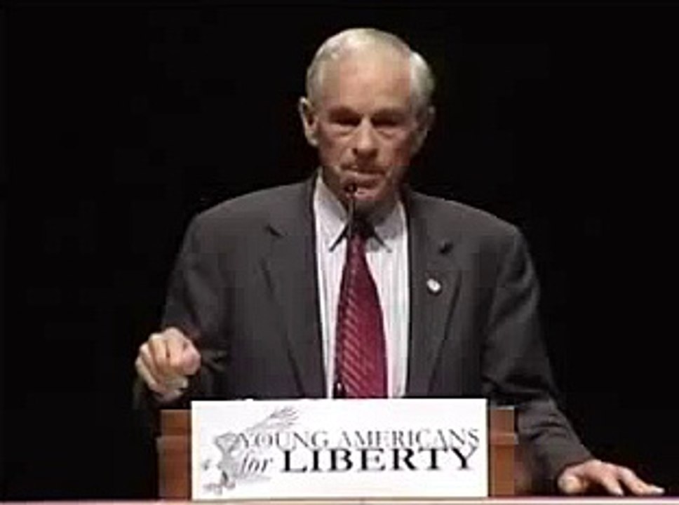 Ron Paul- Socialism in a Libertarian society vs Libertarianism in a Socialist society