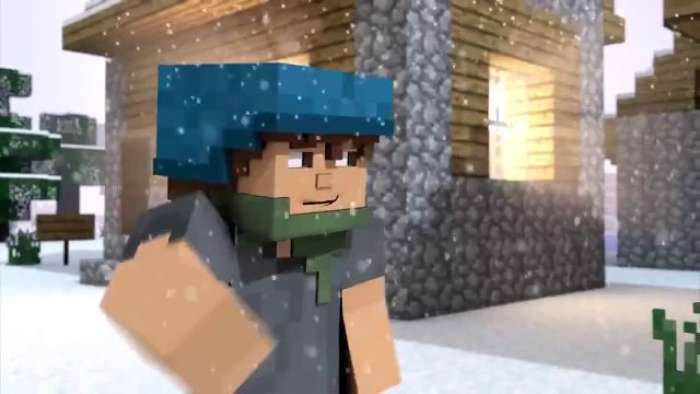 Мультики по Майнкрафту - [Игра в снежки, Новый год] (Майнкрафт анимация) (На Русском)