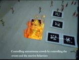 ARCrowd - A Tangible Interface for Interactive Crowd Simulation